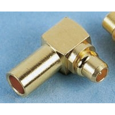binder, Plug Cable Mount MMCX Connector, 50Ω, Crimp Termination, Straight Body