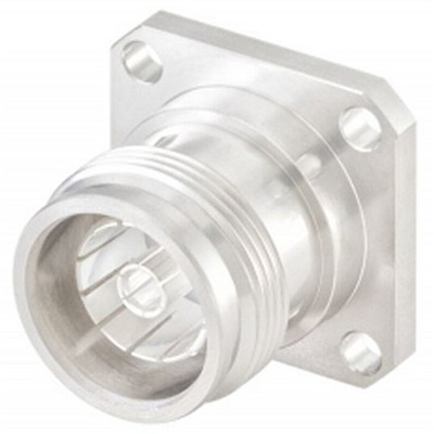 Rosenberger 4.3-10 Series, jack Panel Mount 4.3-10 Connector, 50Ω, Solder Termination, Straight Body