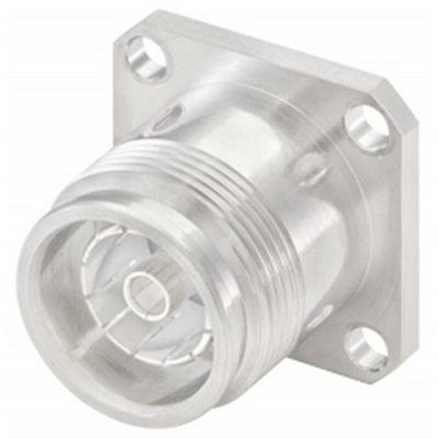 Rosenberger 4.3-10 Series, jack Panel Mount 4.3-10 Connector, 50Ω, Solder Termination, Straight Body