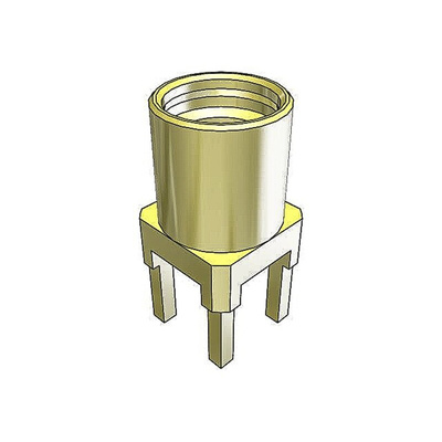 Samtec MMCX Series, jack Surface Mount MMCX Connector, 50Ω, Solder Termination, Right Angle Body