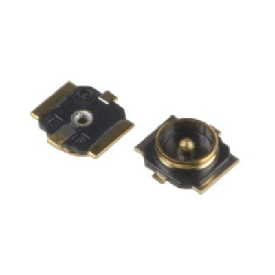 Hirose, Plug PCB Mount UHF Connector, 50Ω, SMT Termination, Right Angle Body