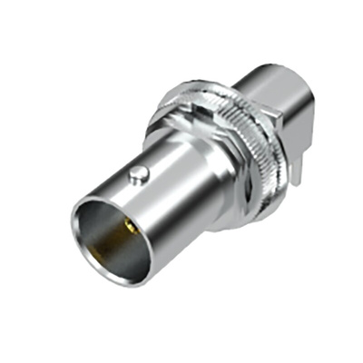 Samtec BNC7T Series, jack PCB Mount BNC Connector, 75Ω, Through Hole Termination, Right Angle Body