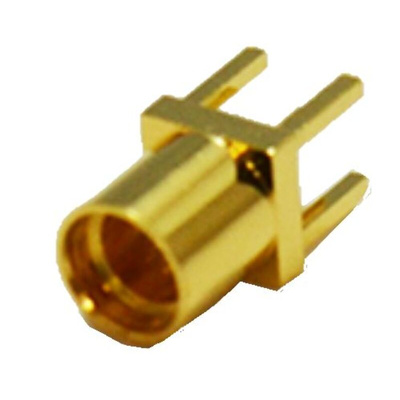 Hirose MMCX Series, jack Through Hole MMCX Connector, 50Ω, Solder Termination, Straight Body