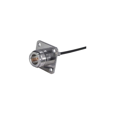 Huber+Suhner 25_N-50-2-10/133_NE Series, jack Cable Mount N Connector, 50Ω, Crimp Termination, Straight Body