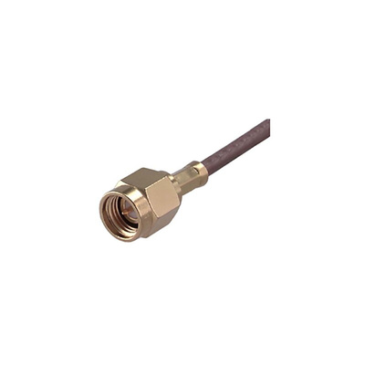 Huber+Suhner 11_SMA-50-2-6/111_NE Series, Plug Cable Mount SMA Connector, 50Ω, Crimp Termination, Straight Body