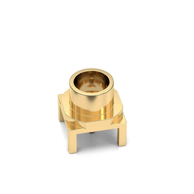 Wurth Elektronik WR-SMP Series, Plug Through Hole SMP Connector, Solder Termination, Straight Body