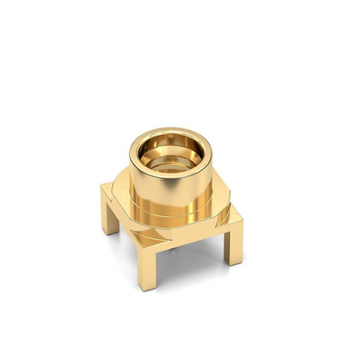Wurth Elektronik WR-SMP Series, Plug Through Hole SMP Connector, Solder Termination, Straight Body