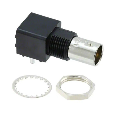 Molex 73100 Series, jack Through Hole BNC Connector, 75Ω, Through Hole Termination, Right Angle Body