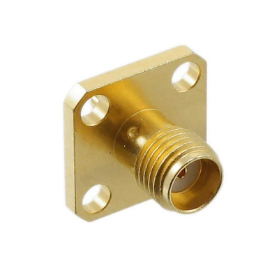 Molex 73391 Series, jack Panel Mount SMA Connector, 50Ω, Through Hole Termination, Straight Body