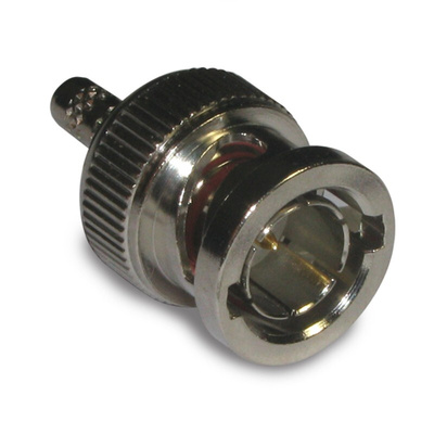 Amphenol RF 112133 Series, Plug Cable Mount BNC Connector, 50Ω, Crimp Termination, Straight Body