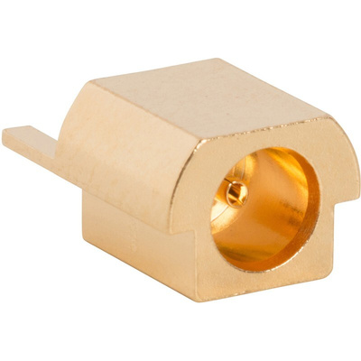 Amphenol RF 252151-75 Series, jack PCB Mount BNC Connector, 75Ω, Straight Body