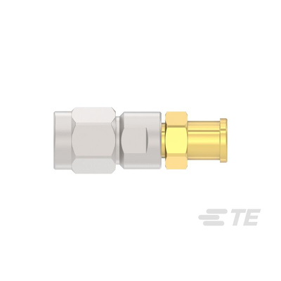 TE Connectivity, Plug Cable Mount SMA Connector, 50Ω, Cable Termination, Straight Body