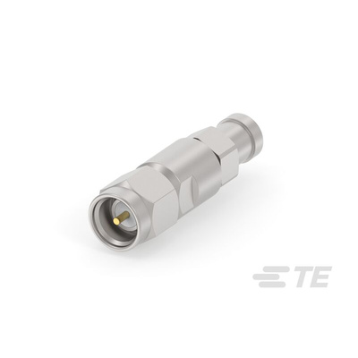 TE Connectivity, Plug Cable Mount SMA Connector, 50Ω, Cable Termination, Straight Body