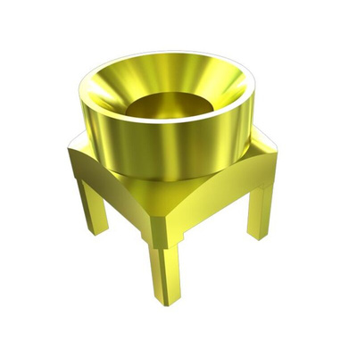 Samtec SMP Series, Plug PCB Mount SMP Connector, 50Ω, Edge Mount Termination, Straight Body