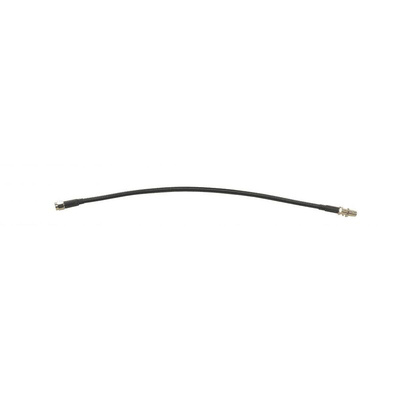 RF Solutions Male to Female Bulkhead SMA Connector, Plug In Termination, Straight Body