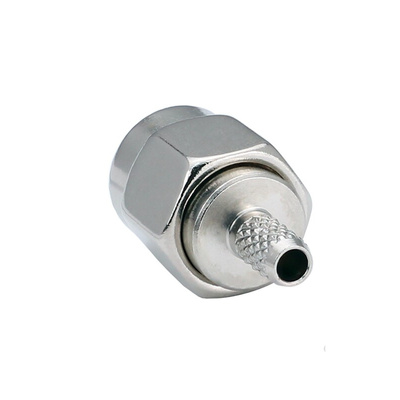 TE Connectivity, jack PCB Mount SMA Connector, Crimp Termination, Straight Body