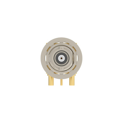 TE Connectivity 2446154 Series, jack Panel Mount BNC Connector, PCB Termination, Straight Body