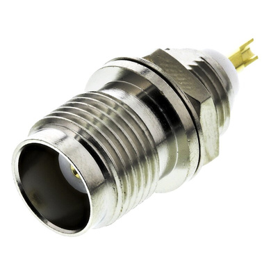 Telegartner, jack Panel Mount TNC Connector, 50Ω, Solder Termination, Straight Body
