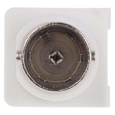 TE Connectivity, jack PCB Mount BNC Connector, 50Ω, Through Hole Termination, Straight Body