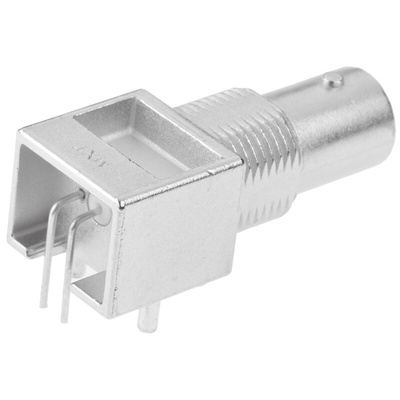 Molex BNC Series, jack PCB Mount BNC Connector, 75Ω, Through Hole Termination, Right Angle Body