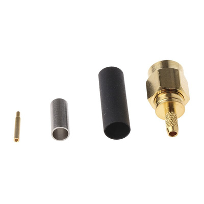 Molex, Plug Cable Mount SMA Connector, 50Ω, Crimp Termination, Straight Body