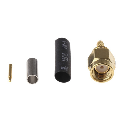 Molex, Plug Cable Mount SMA Connector, 50Ω, Crimp Termination, Straight Body