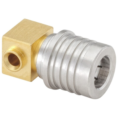 Rosenberger, Plug Cable Mount QMA Connector, 50Ω, Solder Termination, Right Angle Body