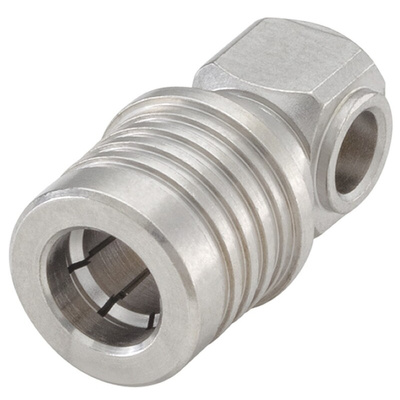 Rosenberger, Plug Cable Mount QMA Connector, 50Ω, Solder Termination, Right Angle Body