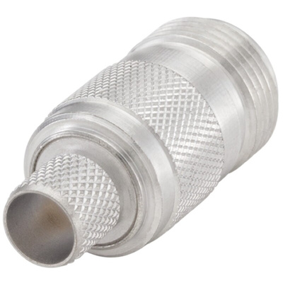 Rosenberger, jack Cable Mount N Connector, 50Ω, Crimp Termination, Straight Body