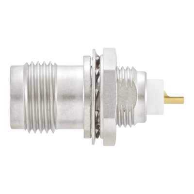 Rosenberger, jack Panel Mount TNC Connector, 50Ω, Solder Termination, Straight Body