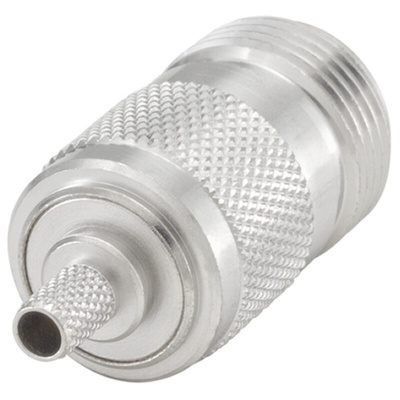 Rosenberger, jack Cable Mount N Connector, 50Ω, Crimp Termination, Straight Body