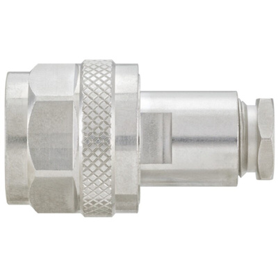 Rosenberger, Plug Cable Mount N Connector, 50Ω, Clamp Termination, Straight Body