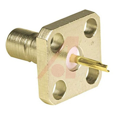 Cinch Connectors SMB Series, jack Flange Mount SMB Connector, 50Ω, Straight Body
