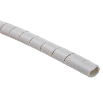 HellermannTyton Spiral Wrap, I.D 9mm 100mm polyethylene (PE)