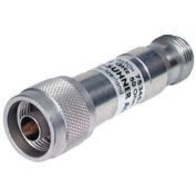 50Ω RF Attenuator N Connector N Plug to N Socket 0.8 dB, 6 dB, Operating Frequency 18GHz