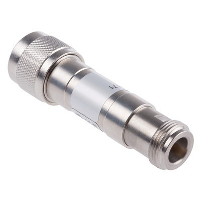 50Ω RF Attenuator N Connector N Plug to N Socket 0.8 dB, 3 dB, Operating Frequency 18GHz