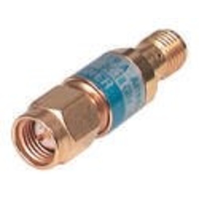 50Ω RF Attenuator SMA Plug to Socket 10dB, Operating Frequency DC → 18GHz