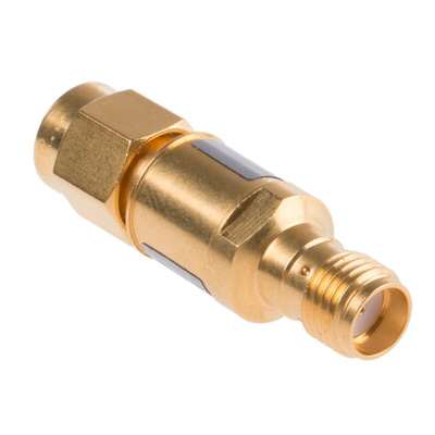 50Ω RF Attenuator SMA Connector SMA Plug to Socket 3dB, Operating Frequency DC → 18GHz