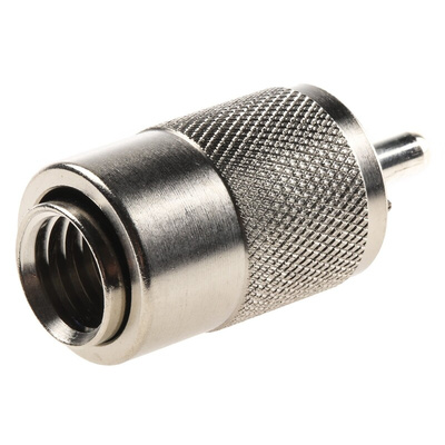 Telegartner, Plug Cable Mount UHF Connector, 50Ω, Straight Body