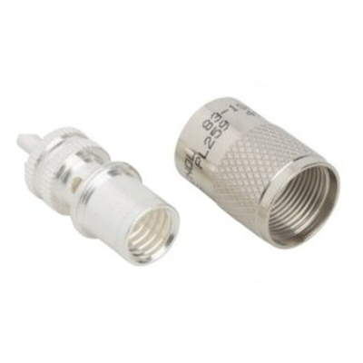Amphenol RF, Plug Cable Mount UHF Connector, Solder Termination, Straight Body
