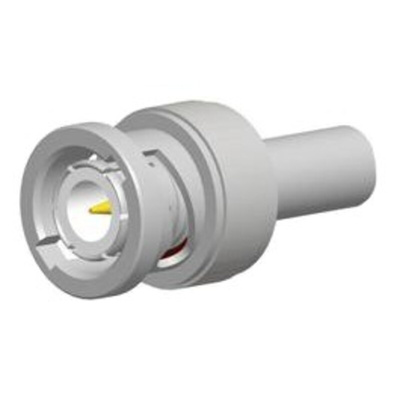 Amphenol RF BNC Series, Plug Cable Mount BNC Connector, 50Ω, Crimp Termination, Straight Body