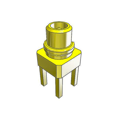 Samtec MMCX Series, jack Through Hole MMCX Connector, 50Ω, Solder Termination, Straight Body