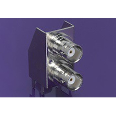 Molex BNC Series, jack PCB Mount BNC Connector, 75Ω, Solder Termination, Straight Body