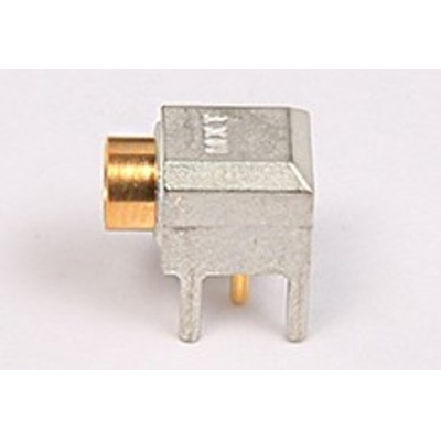 Molex 73366 Series, jack Through Hole MCX Connector, 50Ω, Right Angle Body