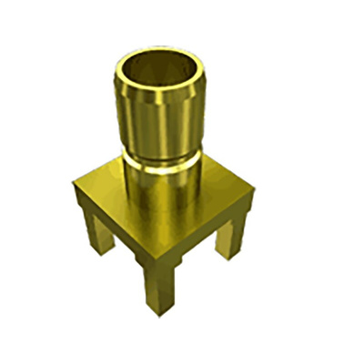 Samtec SMB7H Series, jack PCB Mount SMB Connector, 75Ω, Edge Mount Termination, Straight Body