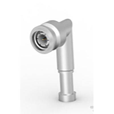 TE Connectivity, Plug Panel Mount TNC Connector, 50Ω, Crimp Termination, Right Angle Body