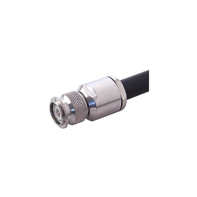 Huber+Suhner 11_TNC-50-7-2/133_NE Series, Plug Cable Mount TNC Connector, 50Ω, Clamp Termination, Straight Body