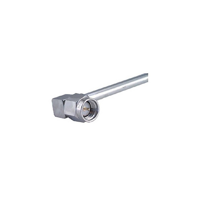 Huber+Suhner 16_SMA-50-3-43/133_NE Series, Plug Cable Mount SMA Connector, 50Ω, Right Angle Body