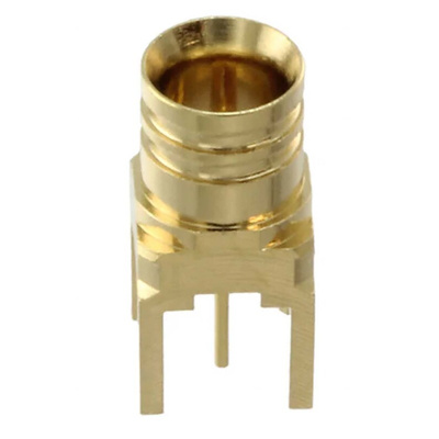 Samtec MMCX7 Series, jack PCB Mount MMCX Connector, 75Ω, Through Hole Termination, Straight Body