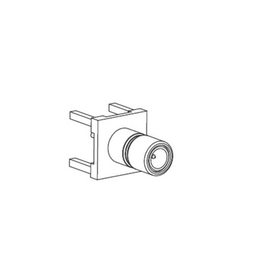 Molex 73404 Series, jack Through Hole SMB Connector, 75Ω, Through Hole Termination, Straight Body